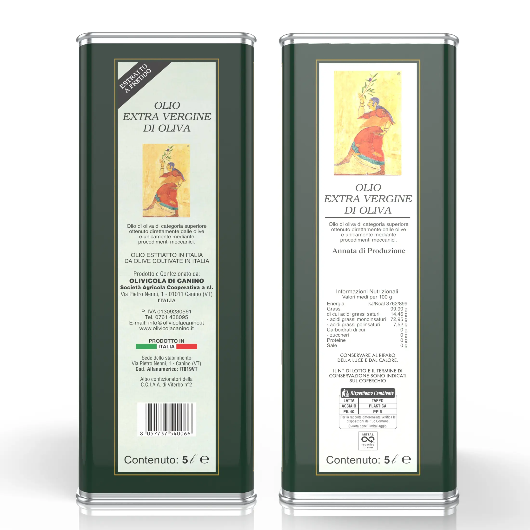 Sapori di Terra Etrusca Latta 5 L