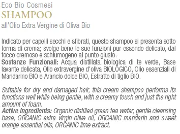 Etichetta - Shampoo